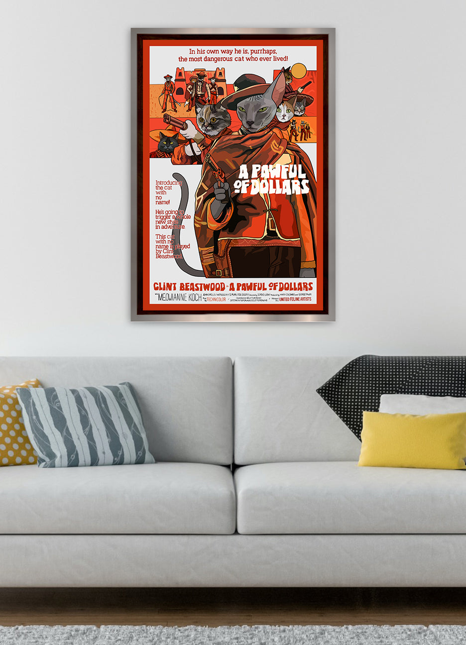 A Pawful of Dollars Unframed Print
