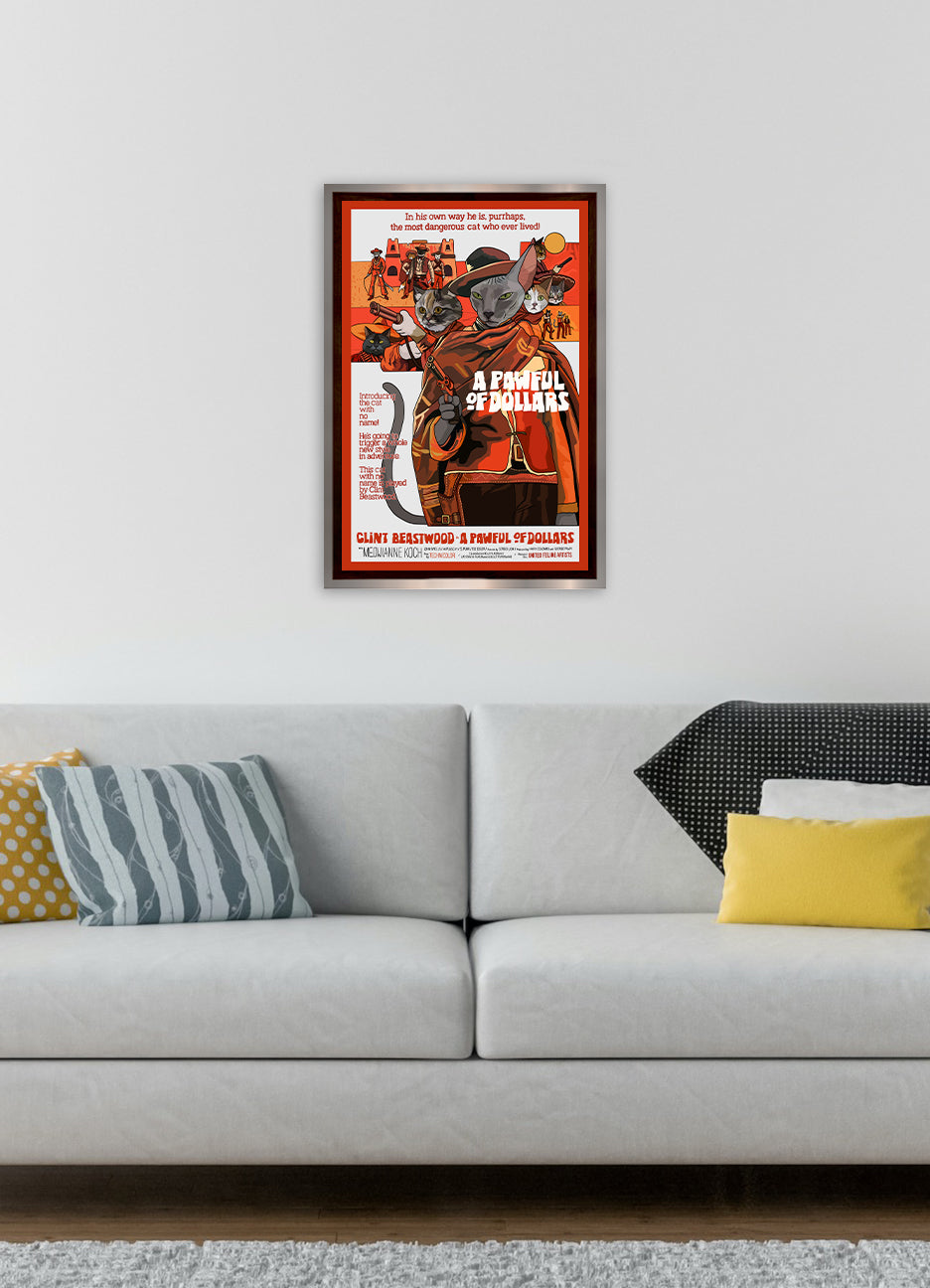 A Pawful of Dollars Unframed Print