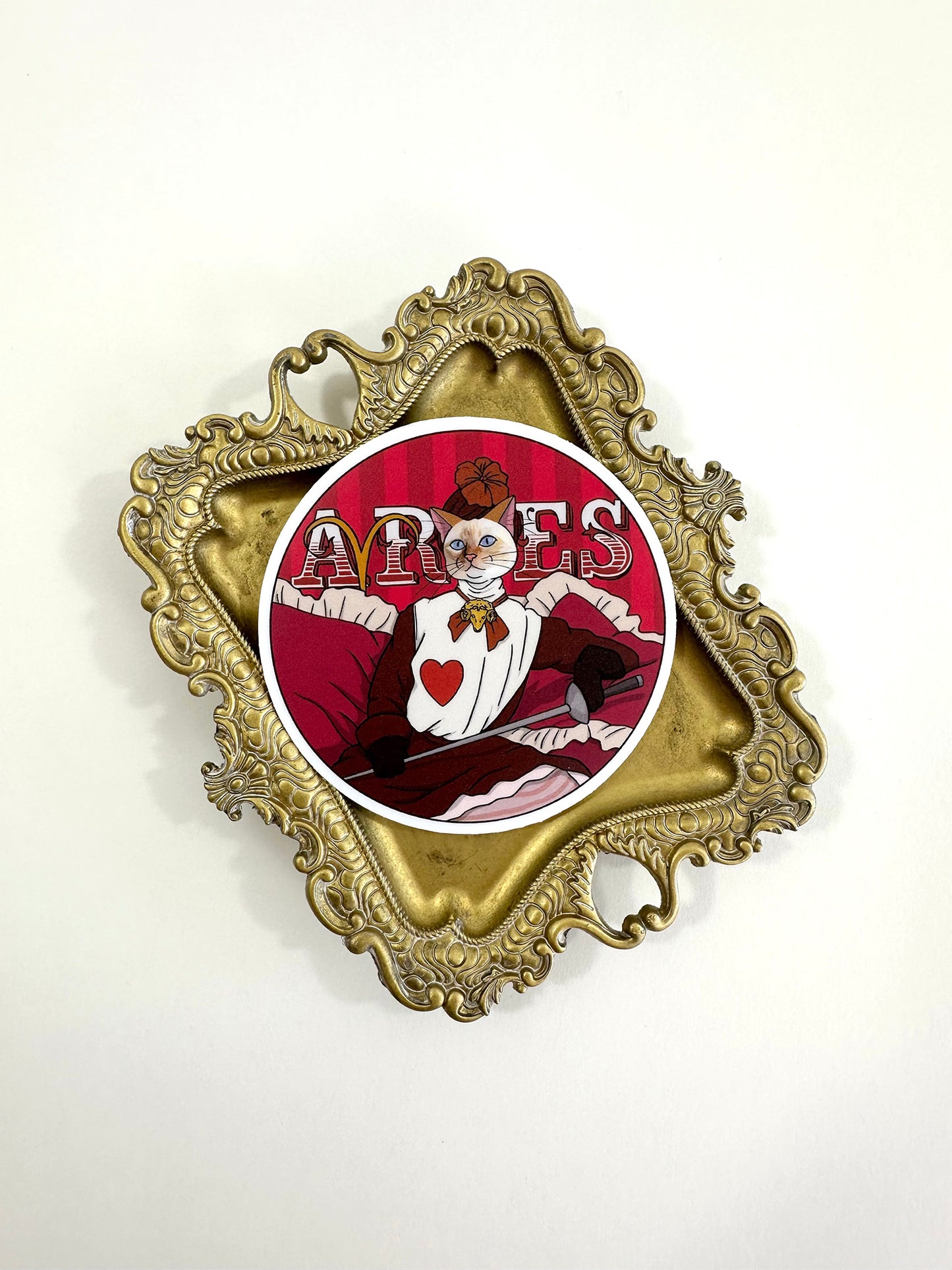 Aries Catstrology 3" Vinyl Sticker