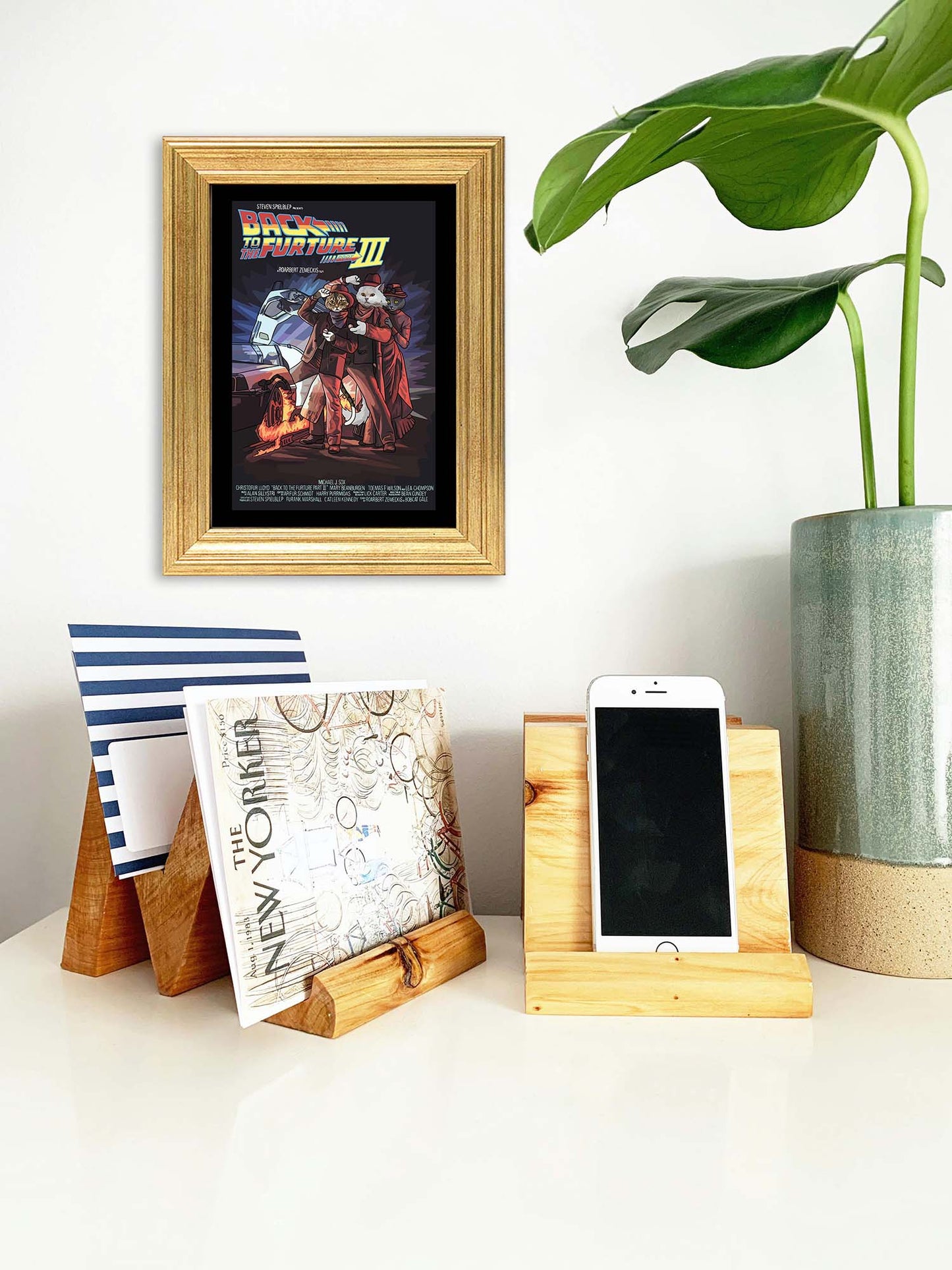 Back to the Furture Par III Unframed Print