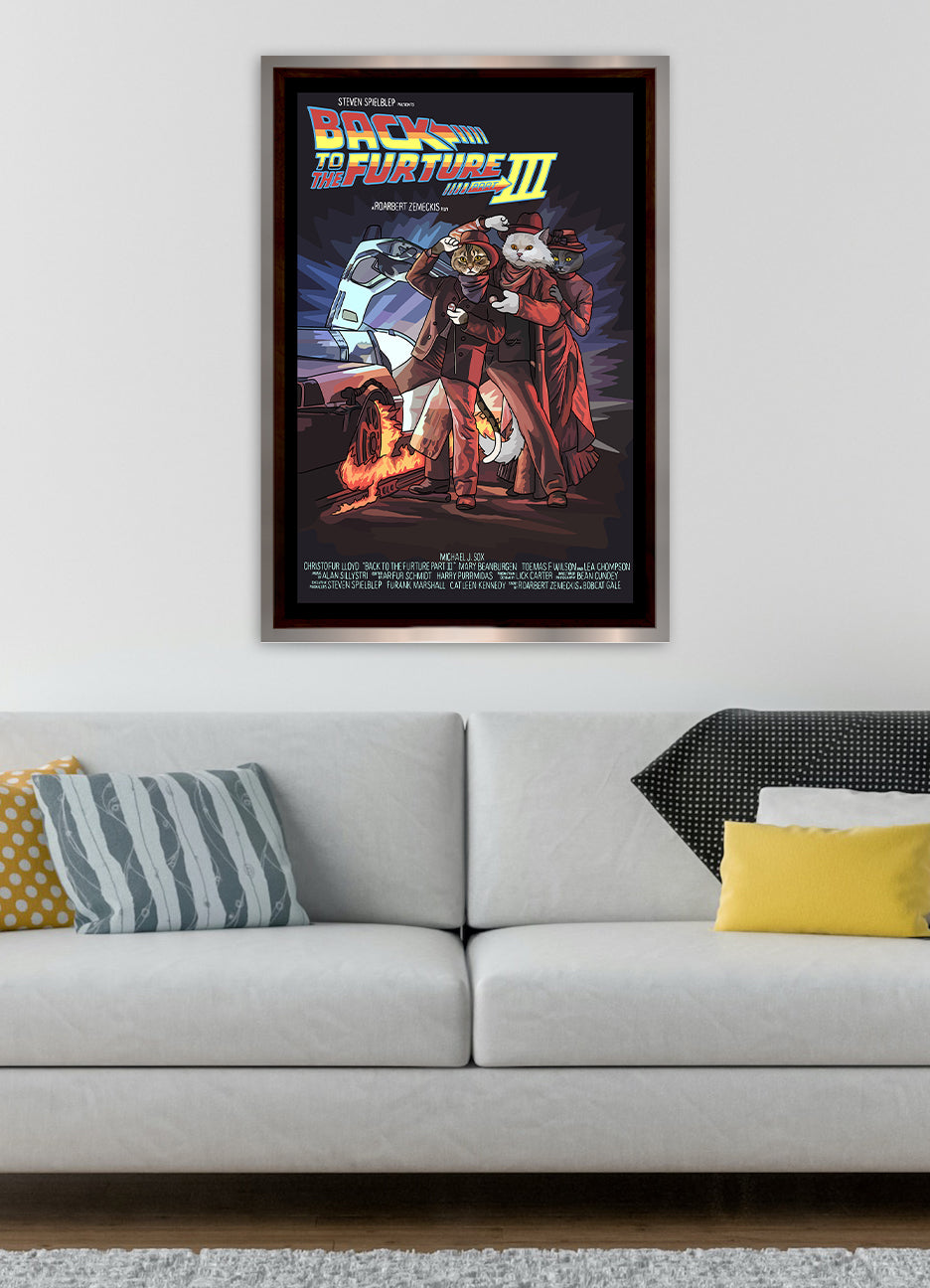Back to the Furture Par III Unframed Print