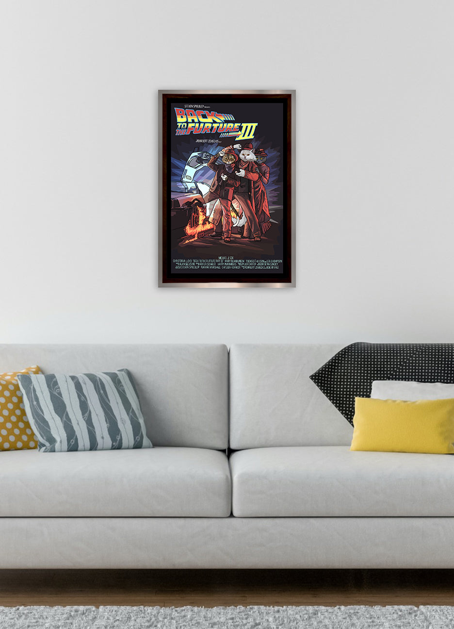 Back to the Furture Par III Unframed Print