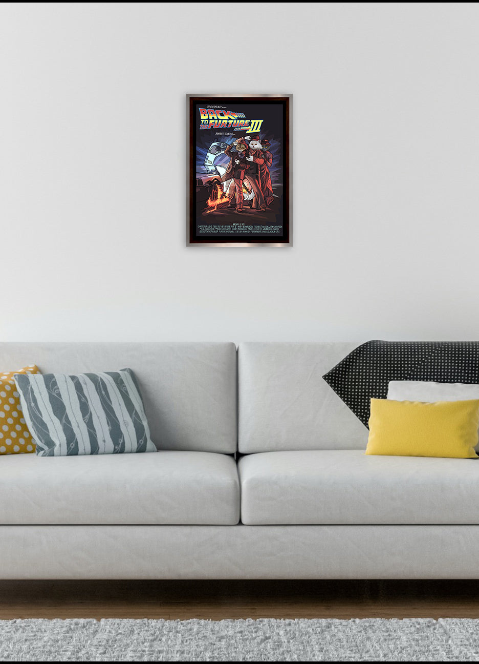 Back to the Furture Par III Unframed Print