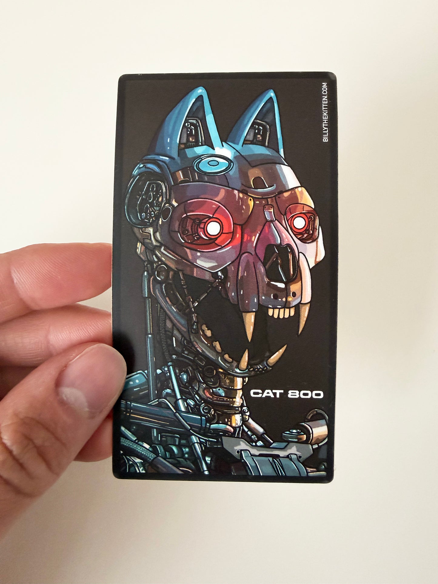 CAT 800 4" Vinyl Sticker