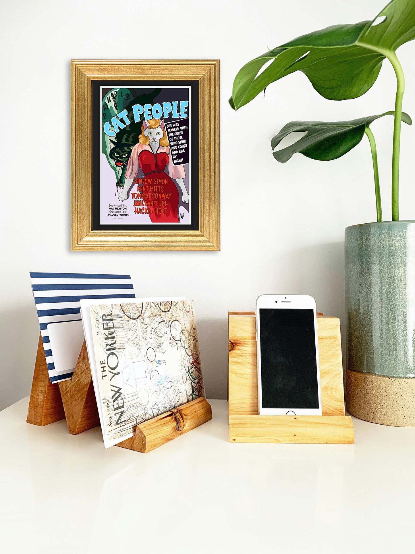 Cat People Unframed Print