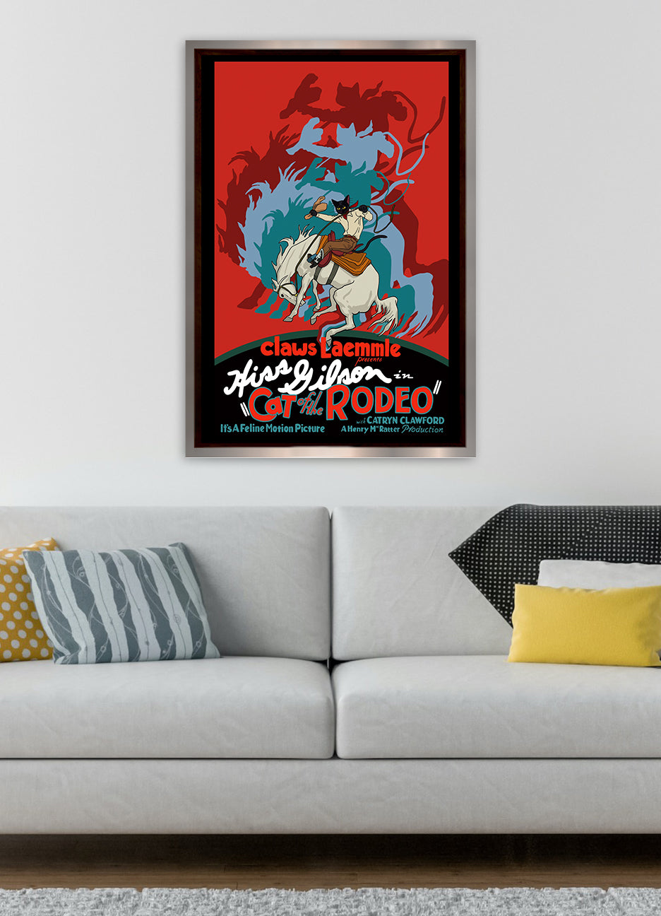 Cat of the Rodeo Unframed Print