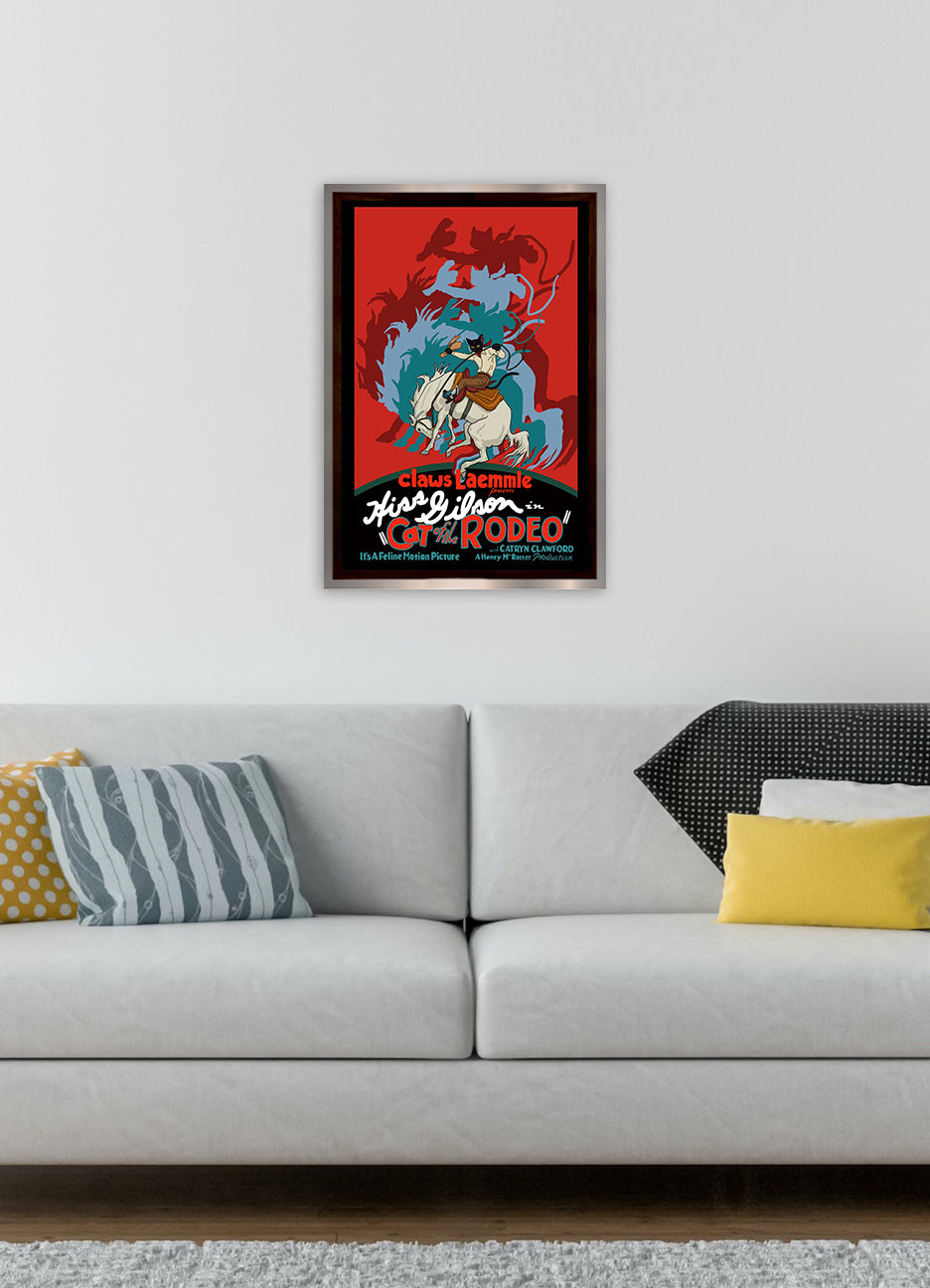 Cat of the Rodeo Unframed Print
