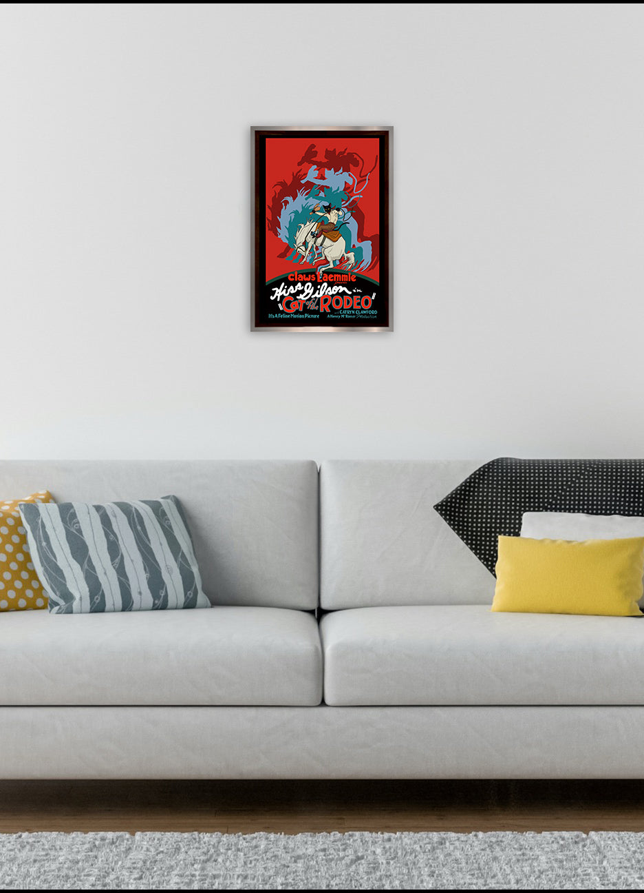 Cat of the Rodeo Unframed Print
