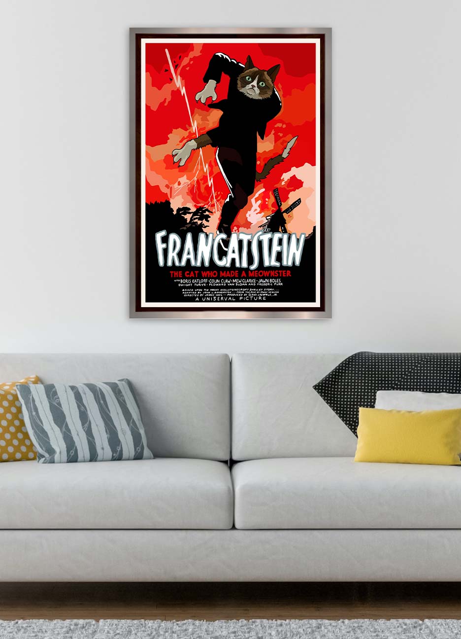 Francatstein Unframed Print