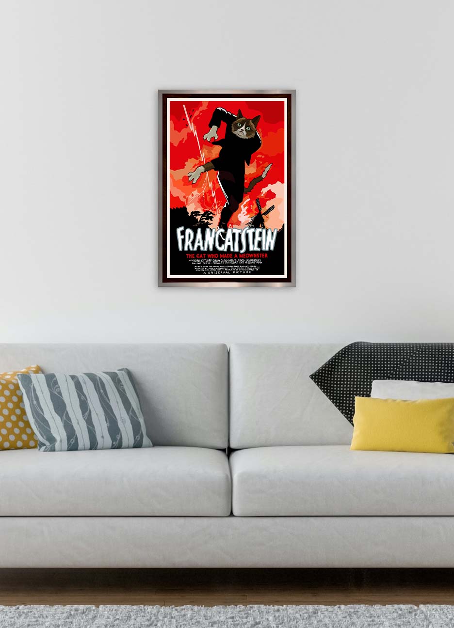 Francatstein Unframed Print