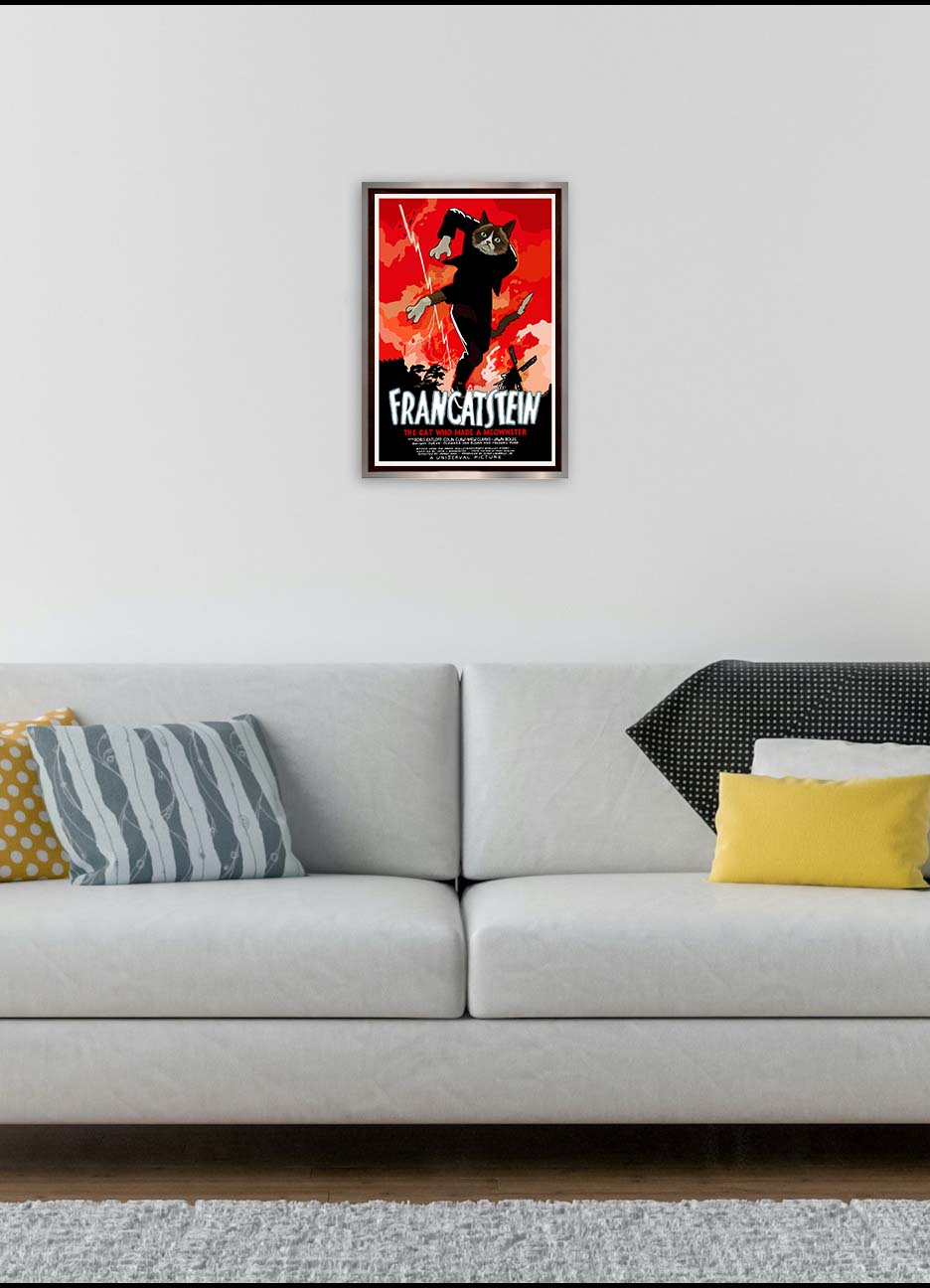 Francatstein Unframed Print