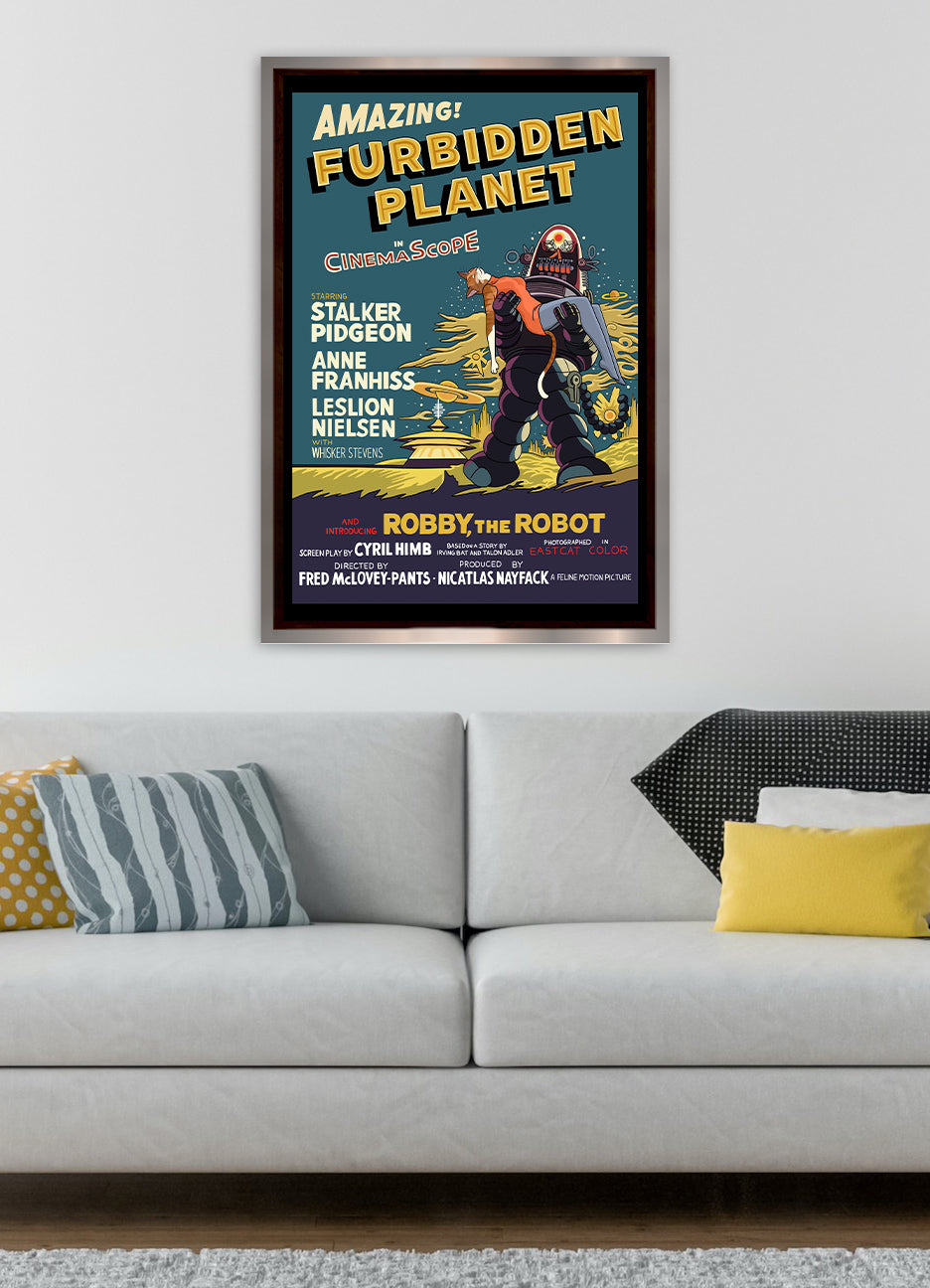 Furbidden Plane Unframed Print