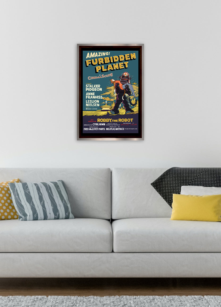 Furbidden Plane Unframed Print