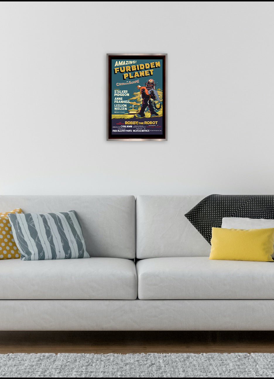 Furbidden Plane Unframed Print