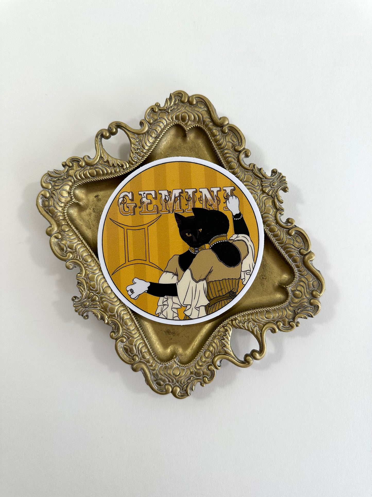 Gemini Catstrology 3" Vinyl Sticker