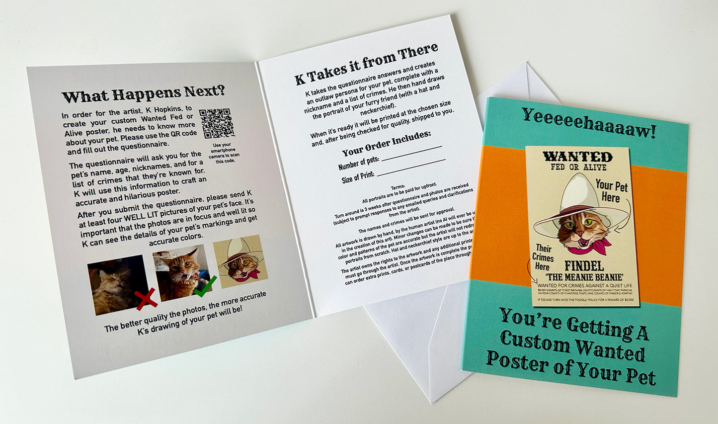 Custom Wanted Fed or Alive Poster