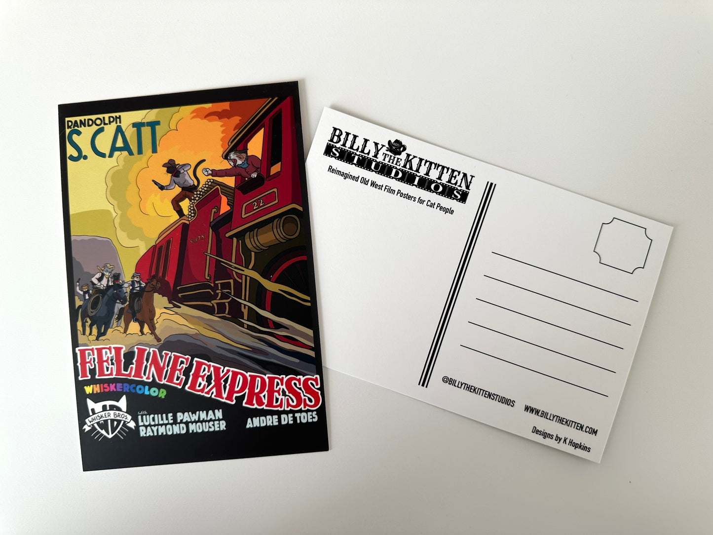 Feline Express Postcard