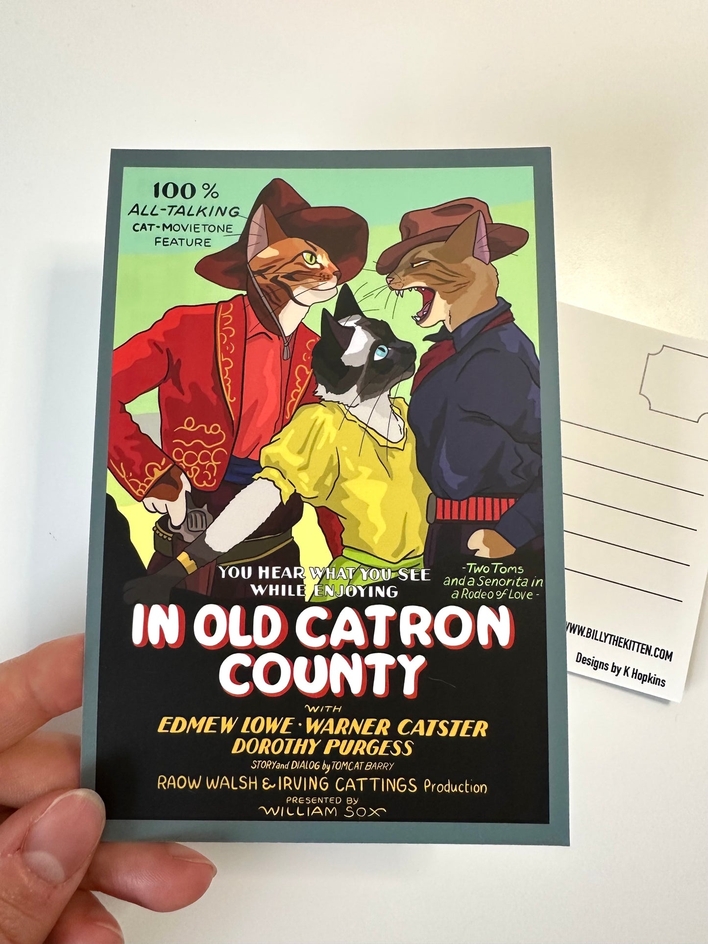 In Old Catron County Postcard