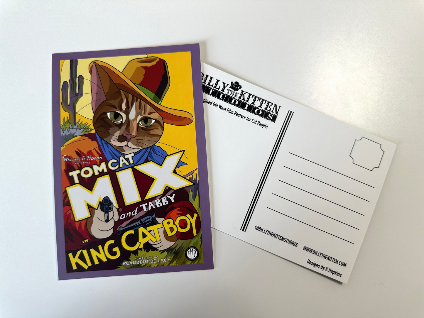 King Cat Boy Postcard