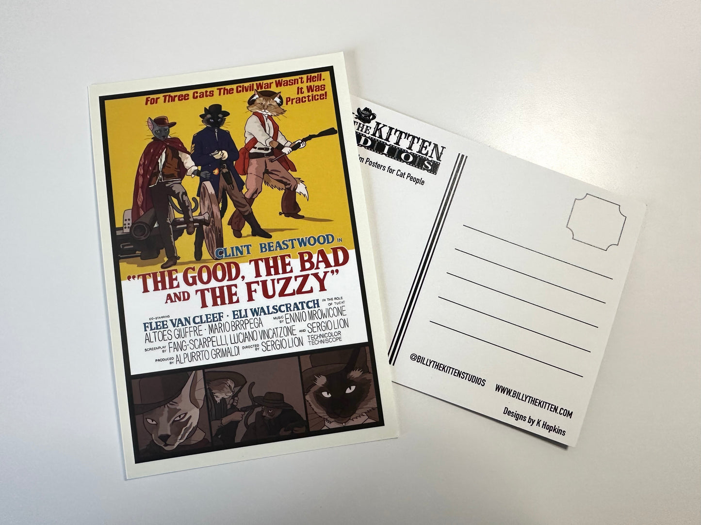 The Good, the Bad and the Fuzzy Postcard