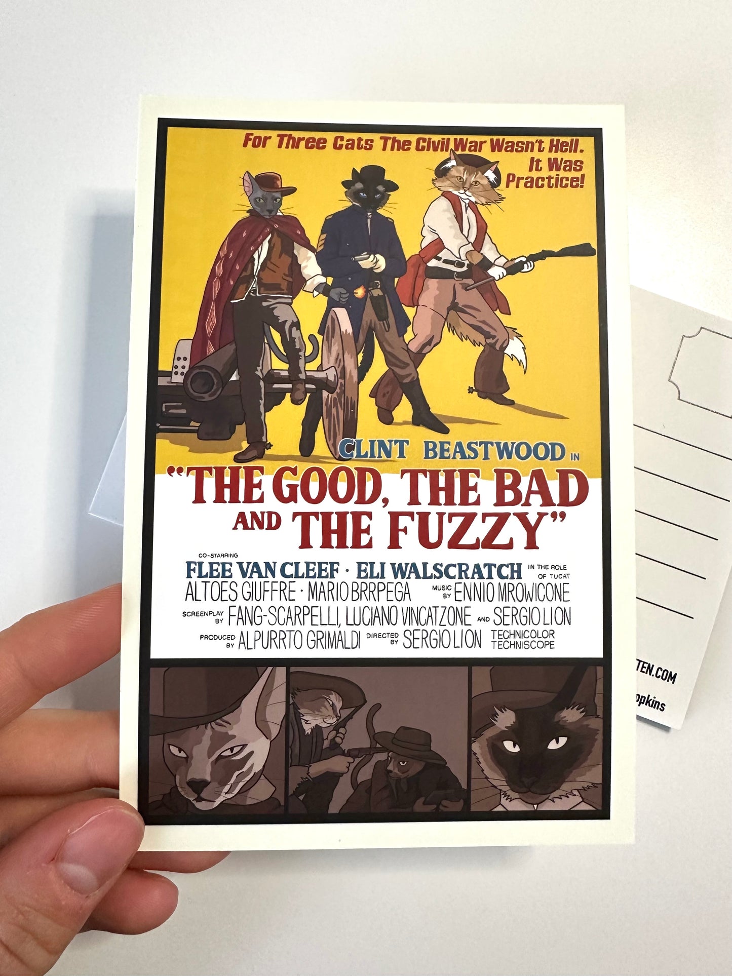The Good, the Bad and the Fuzzy Postcard