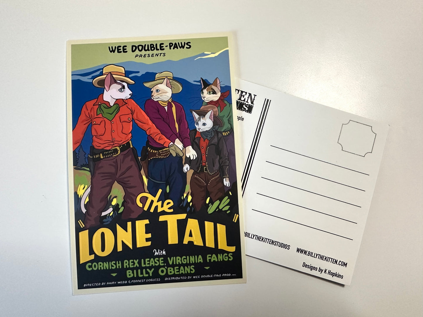 The Lone Tail Postcard