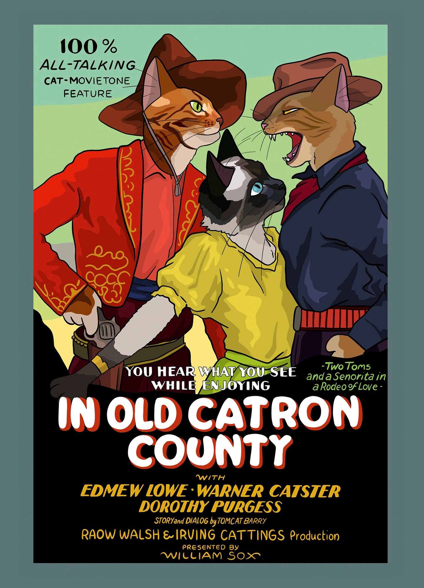 In Old Catron County Unframed Print