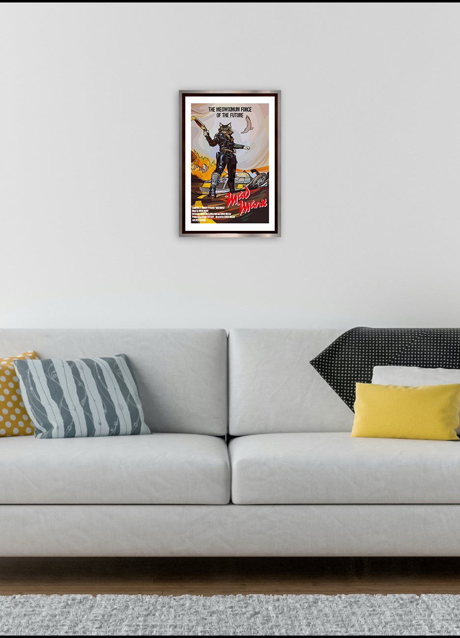 Mad Manx Unframed Print