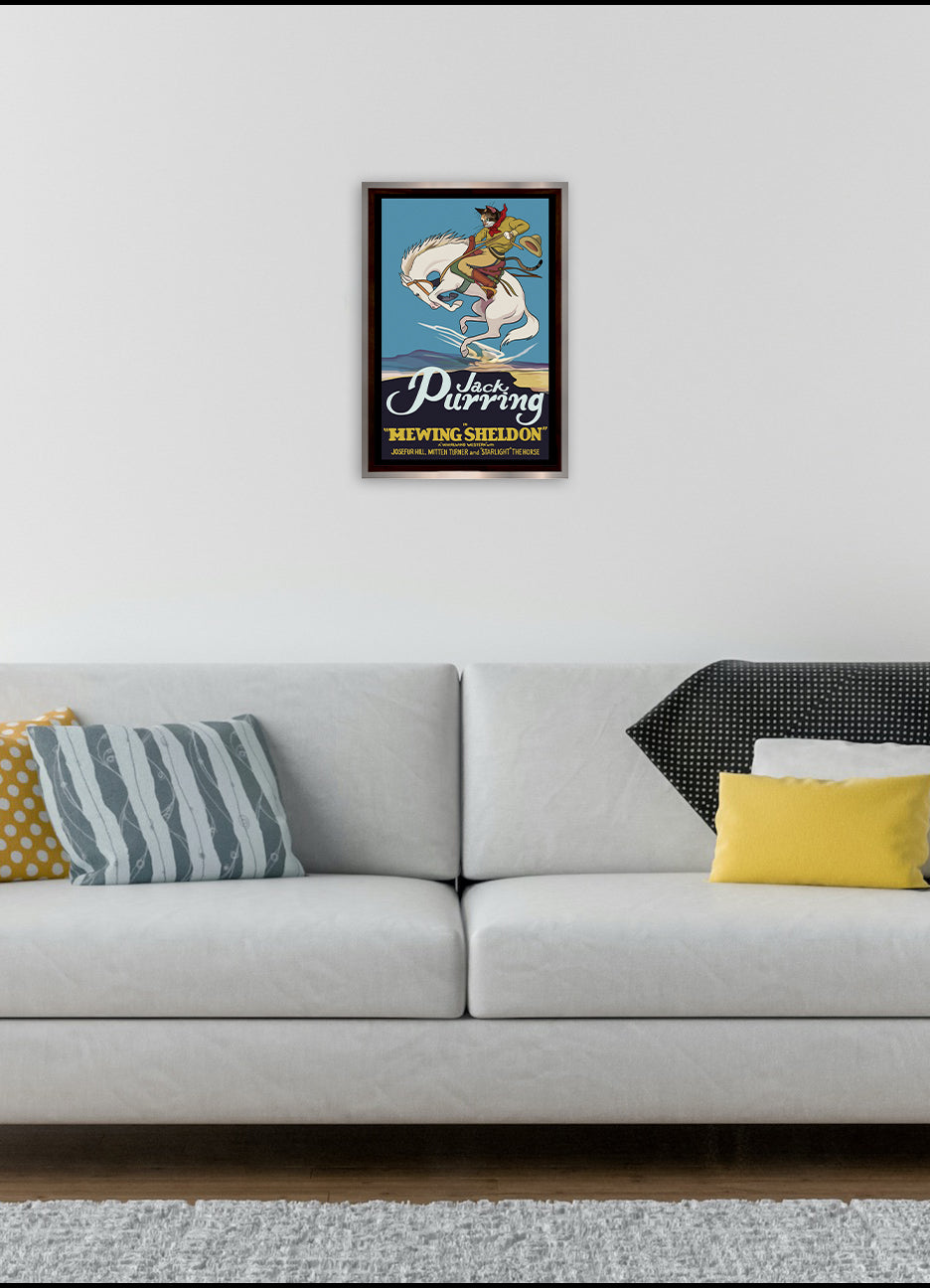 Mewing Sheldon Unframed Print