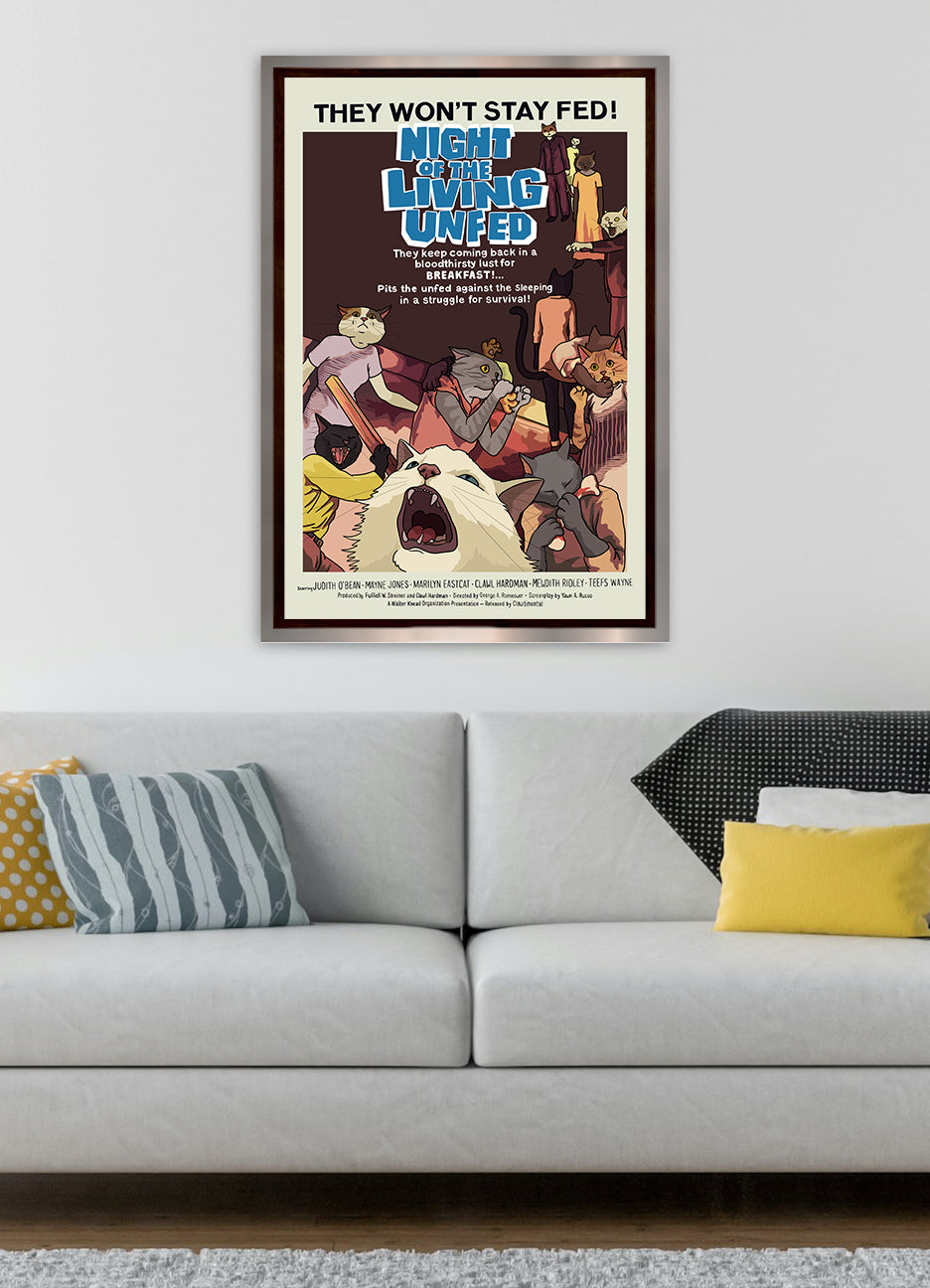 Night of the Living Unfed Unframed Print