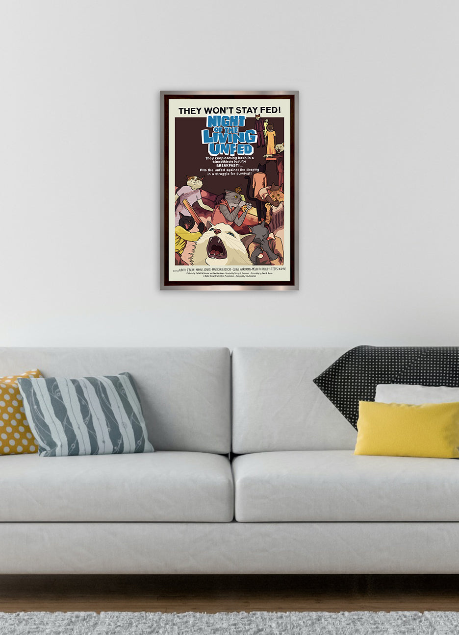 Night of the Living Unfed Unframed Print