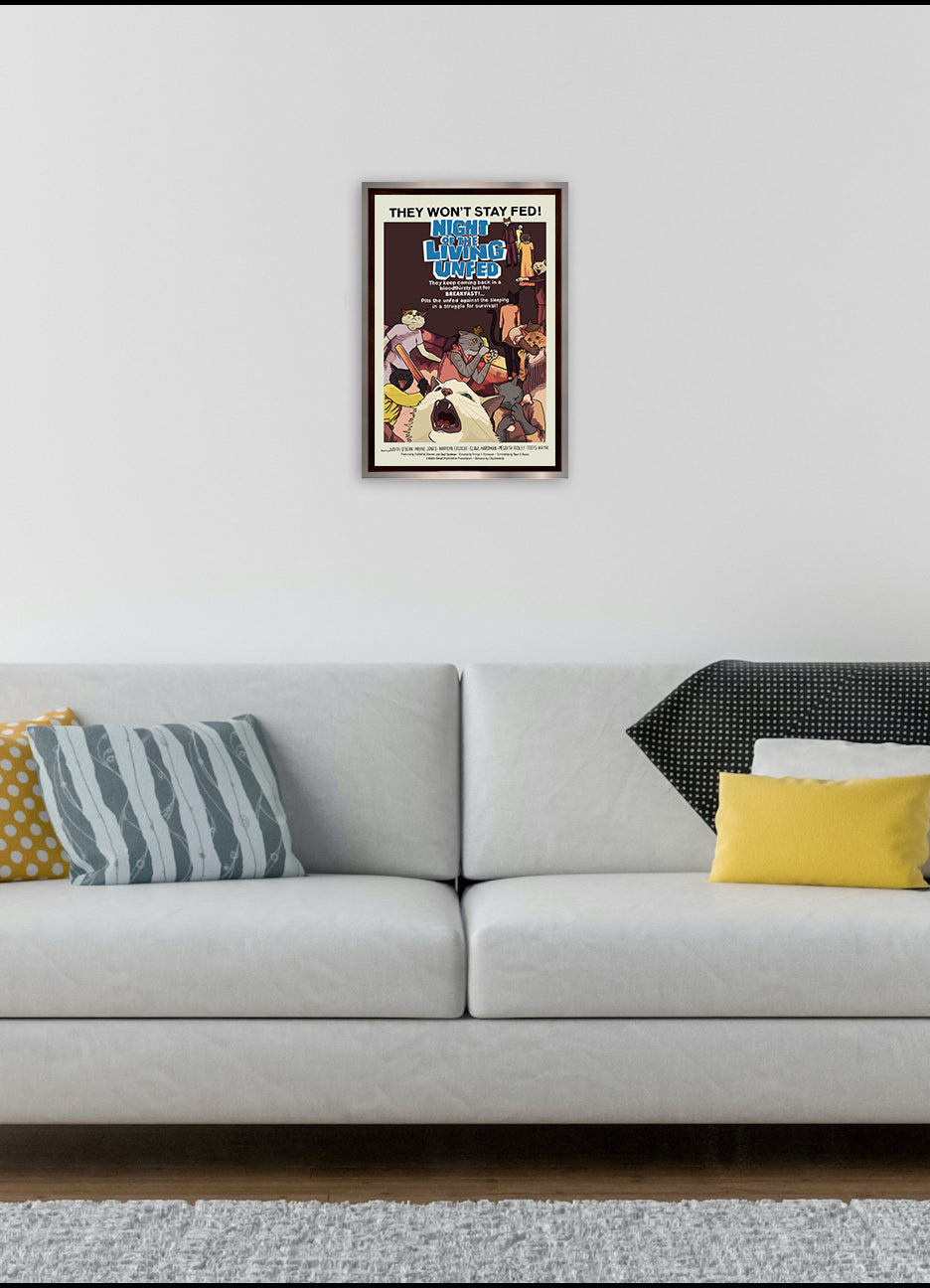 Night of the Living Unfed Unframed Print