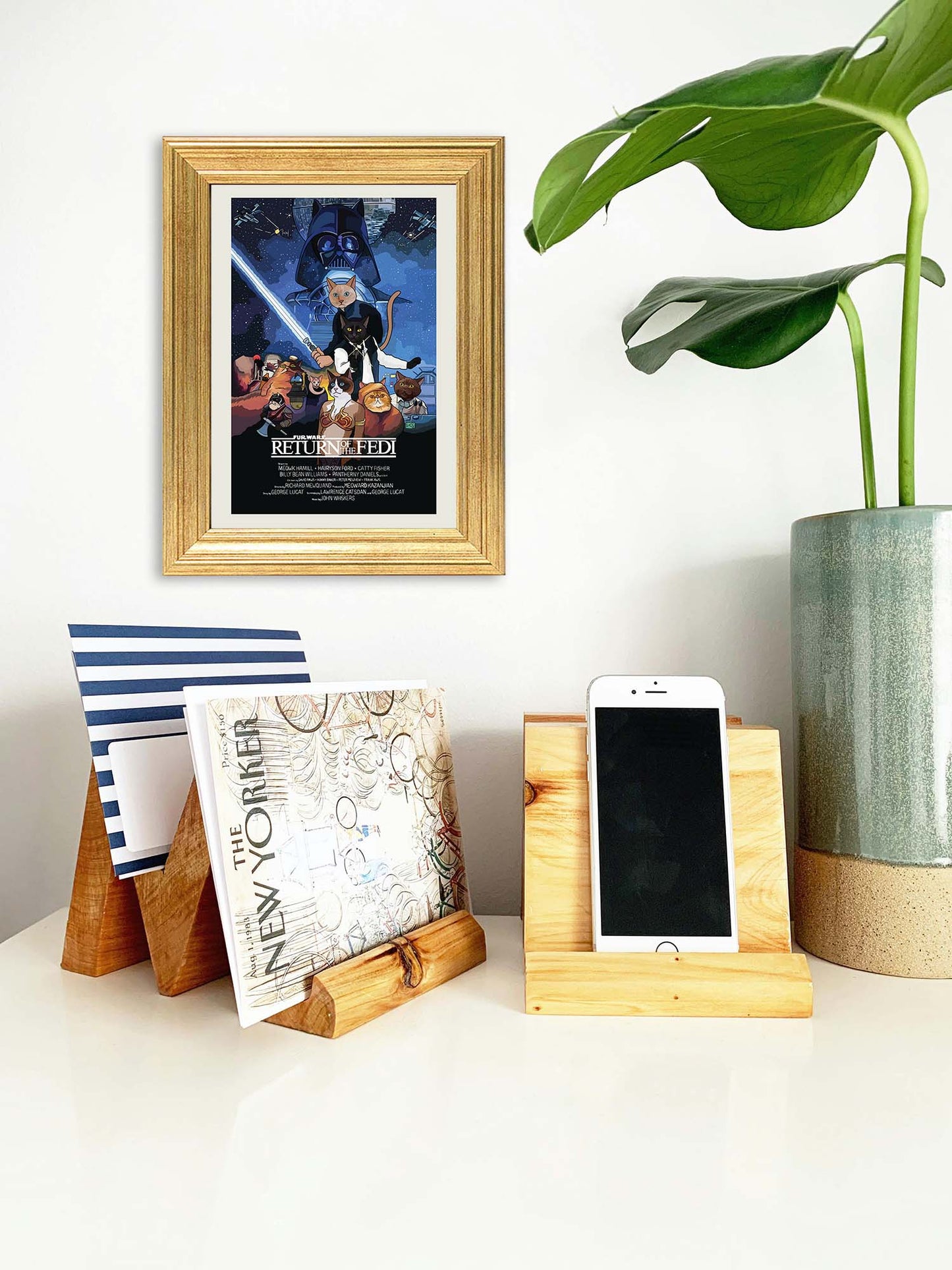 Fur Wars Return of the Fedi Unframed Print