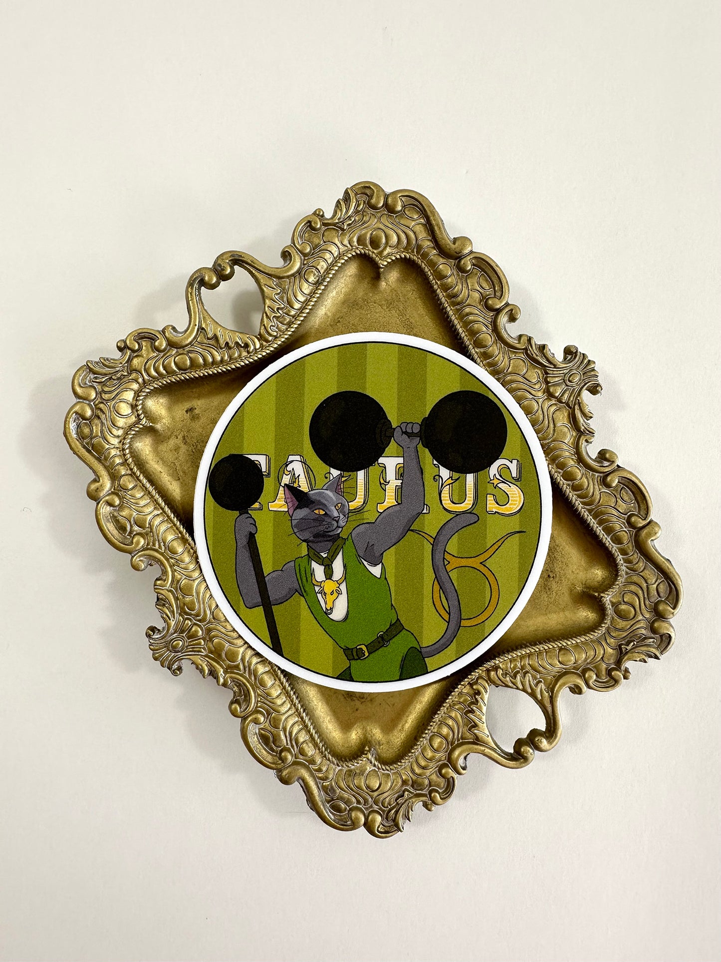 Taurus Catstrology 3" Vinyl Sticker