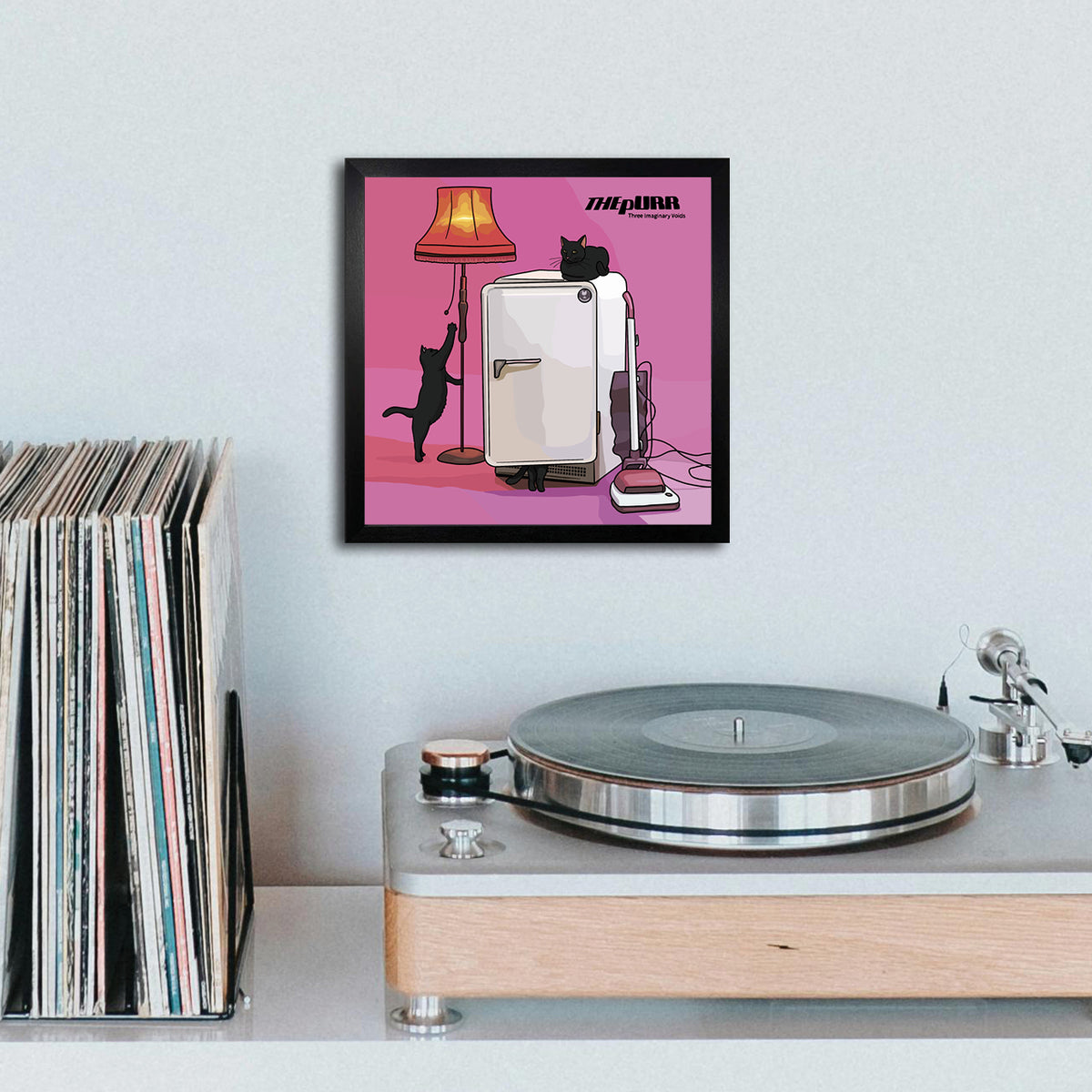 The Purr Three Imaginary Voids Unframed Print