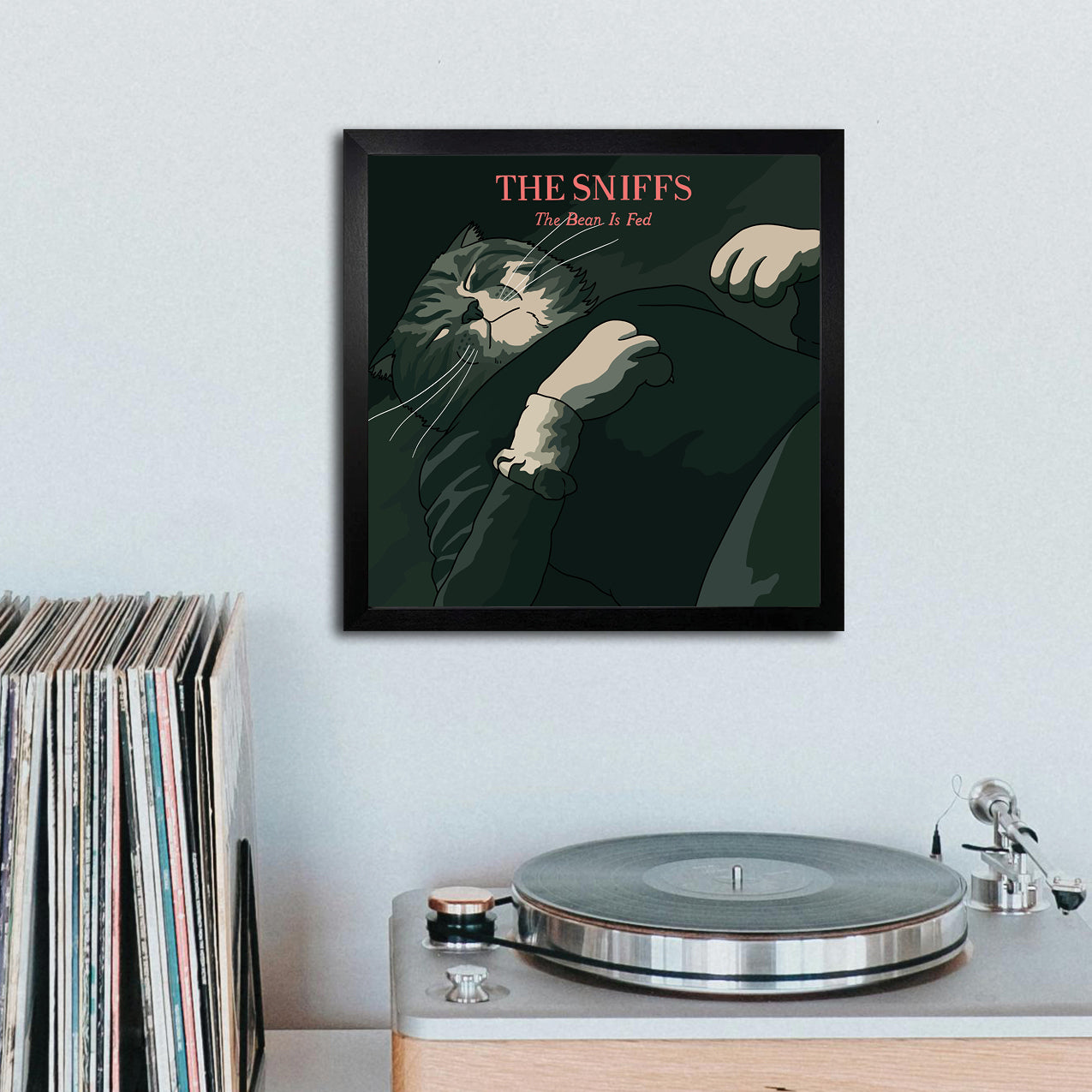 The Sniffs The Bean is Fed Unframed Print
