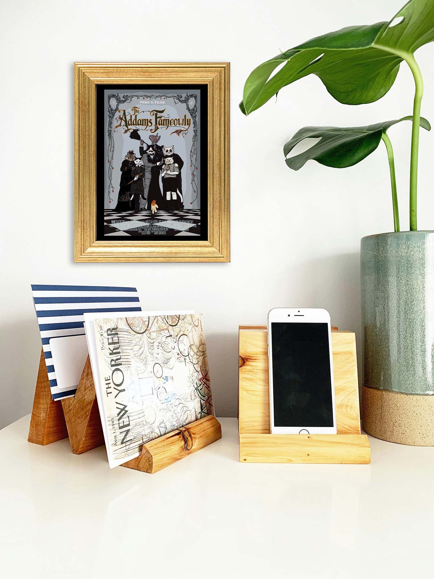 The Addams Fameowly Unframed Print