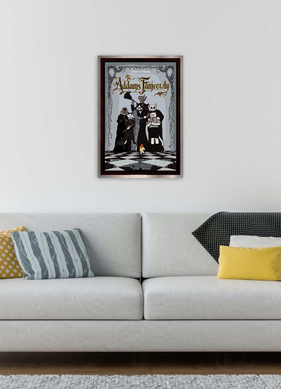 The Addams Fameowly Unframed Print