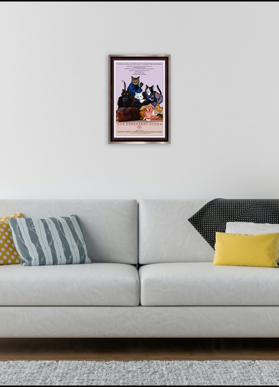 The Breakfast Chubs Unframed Print