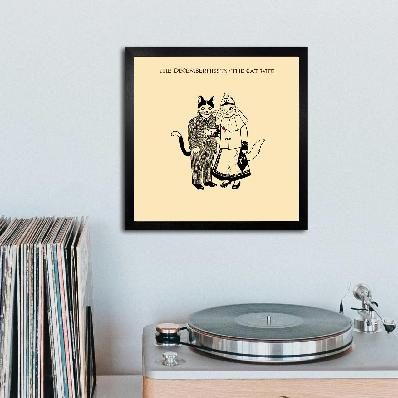 The Decemberhissts Cat Wife Unframed Print