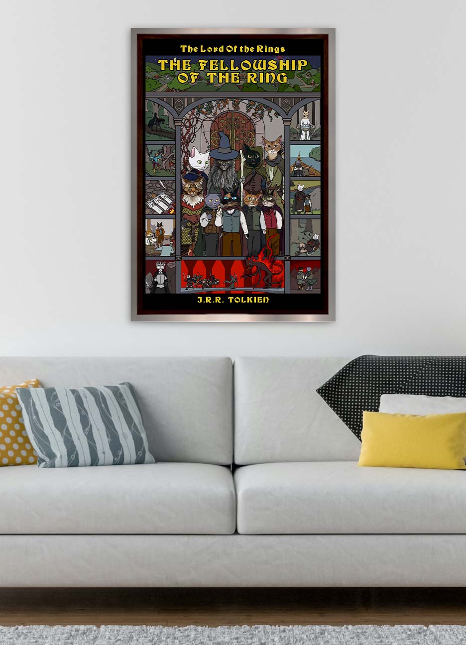 The Fellowship of the Ring Unframed Print