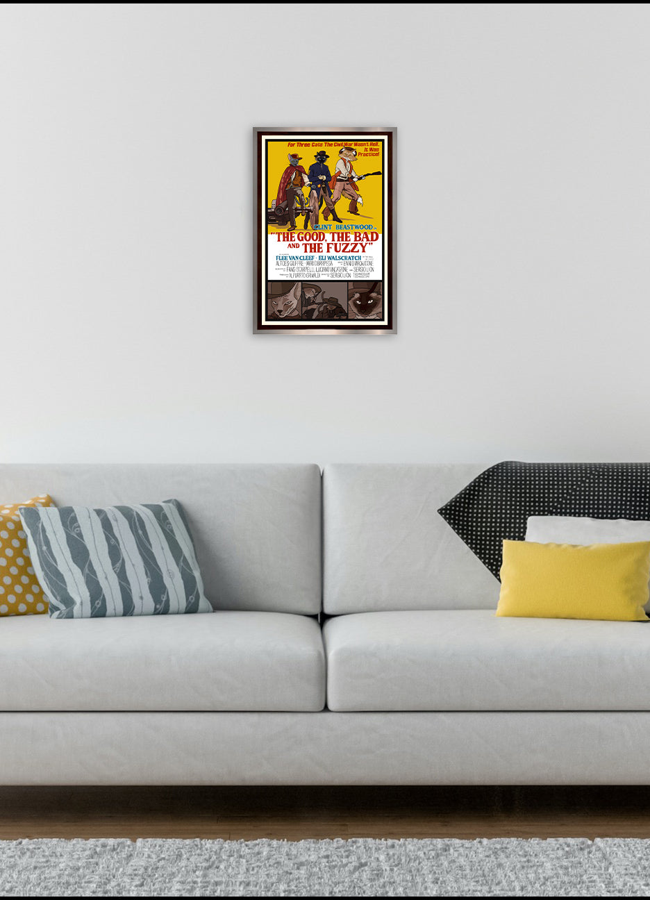 The Good, the Bad and the Fuzzy Unframed Print