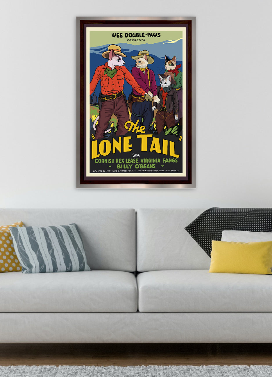 The Lone Tail Unframed Print