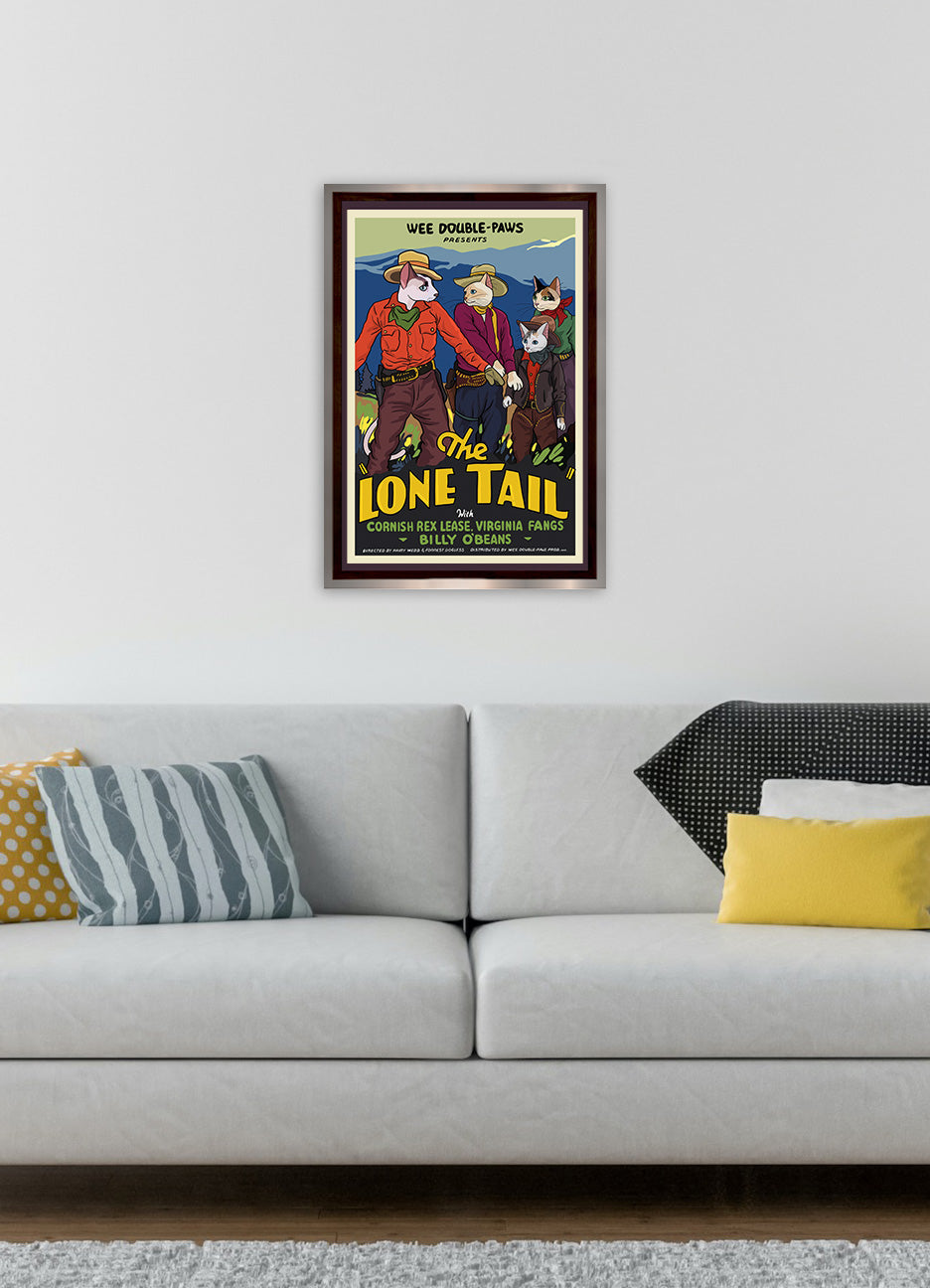 The Lone Tail Unframed Print
