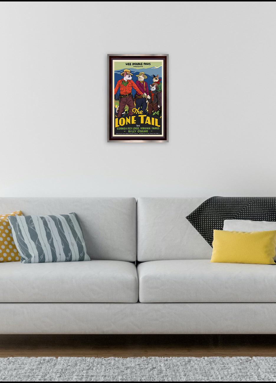The Lone Tail Unframed Print