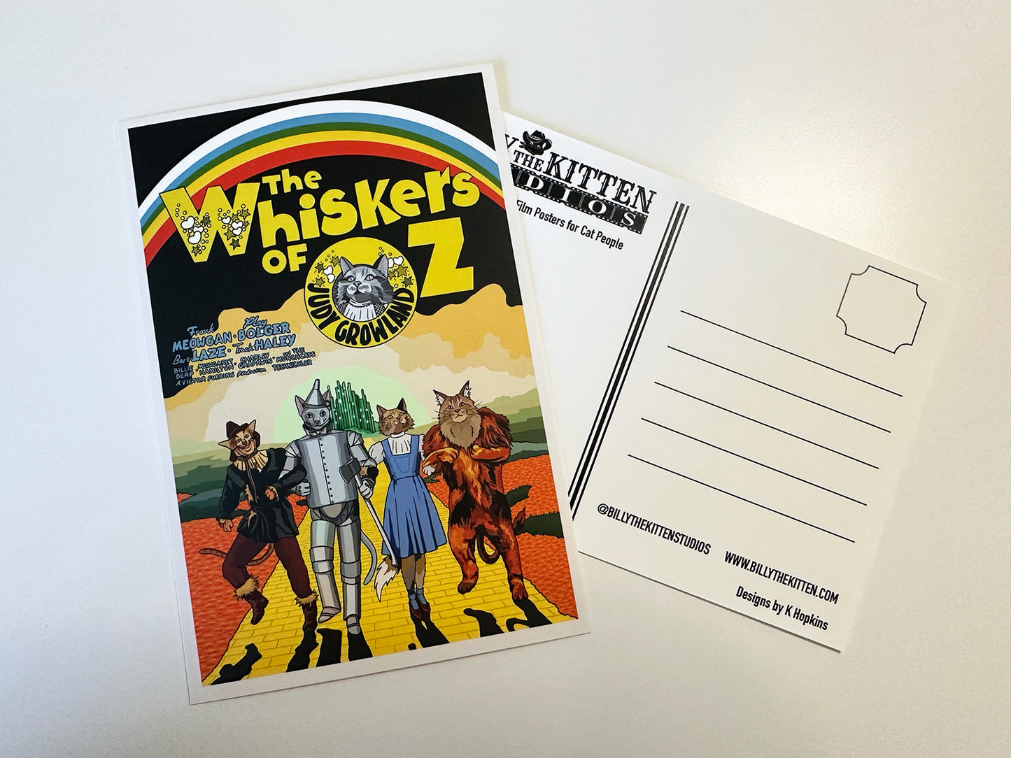 The Whiskers of Oz Postcard
