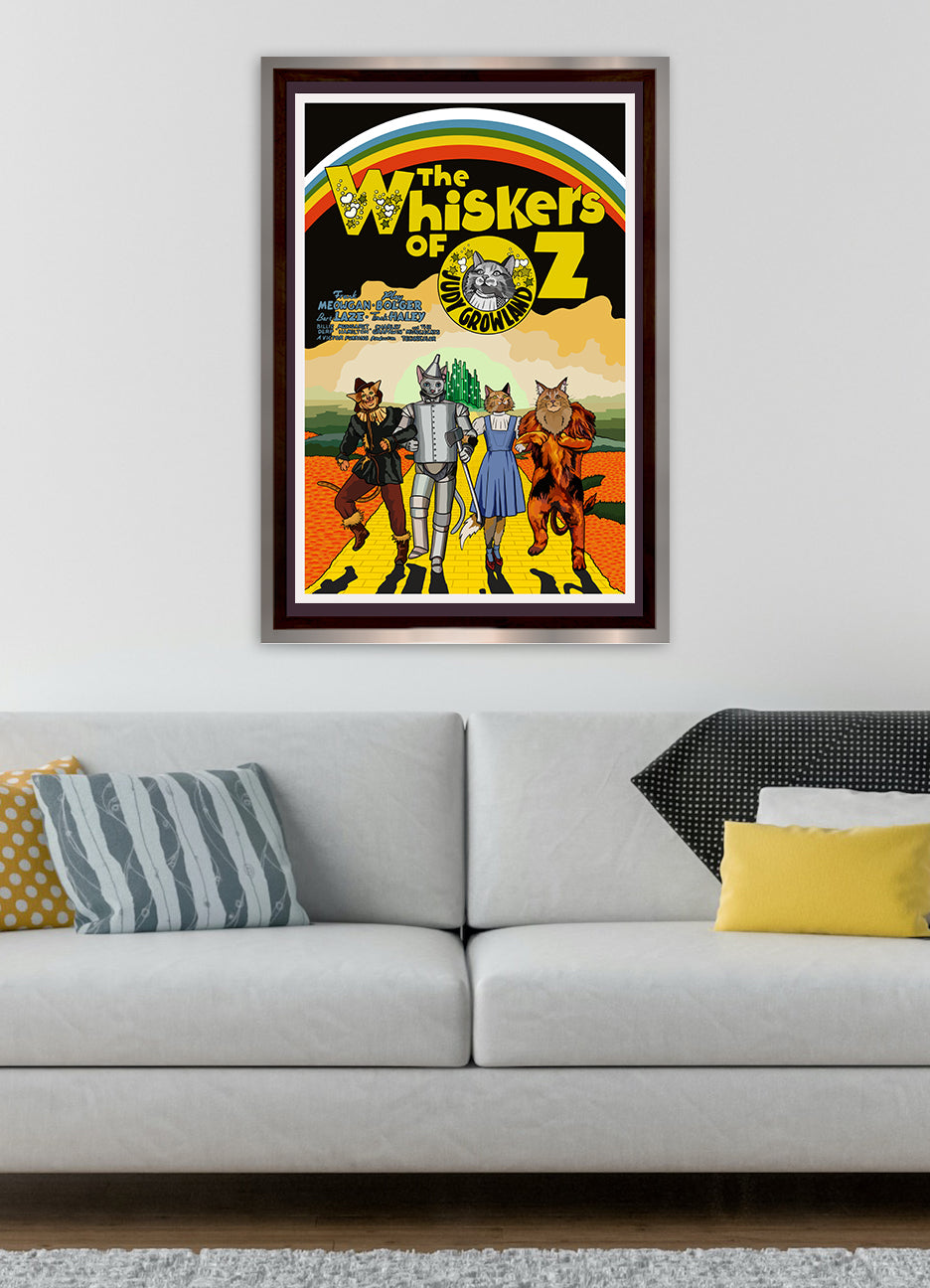 The Whiskers of Oz Unframed Print