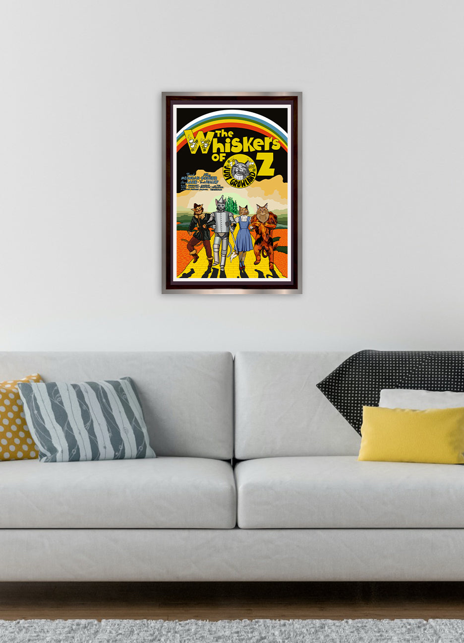 The Whiskers of Oz Unframed Print