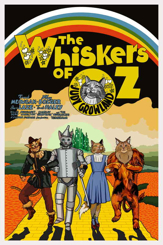 The Whiskers of Oz Unframed Print