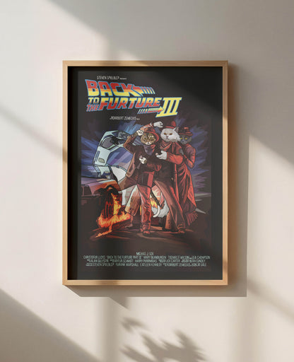 Back to the Furture Par III Unframed Print